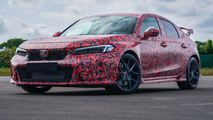 Oι πρώτες teaser εικόνες του νέου Honda Civic Type R