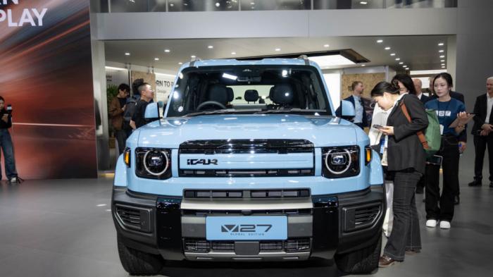 iCaur V27: REEV SUV με 455 ίππους κάνει παγκόσμιο ντεμπούτο στο Πεκίνο