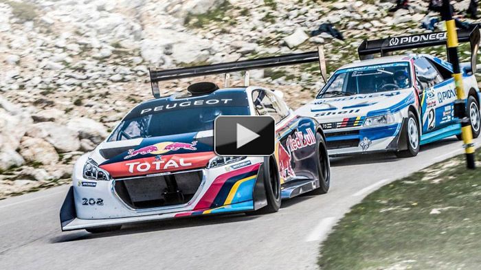 Το Peugeot 208 T16 στα χέρια του Loeb