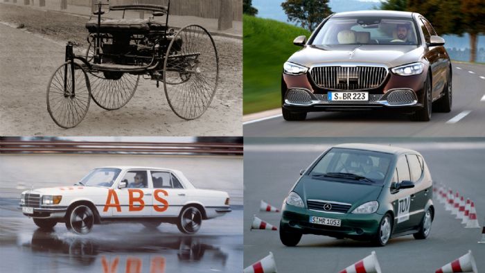 Οι πιο ιστορικές καινοτομίες της Mercedes που άλλαξαν το αυτοκίνητο