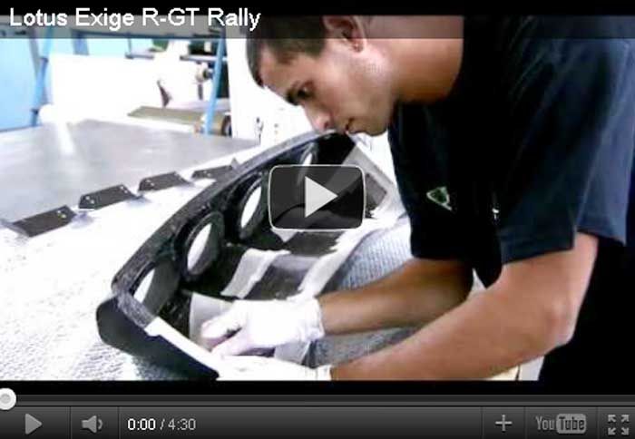 Το επίσημο βίντεο εξέλιξης της Exige R-GT Rally.