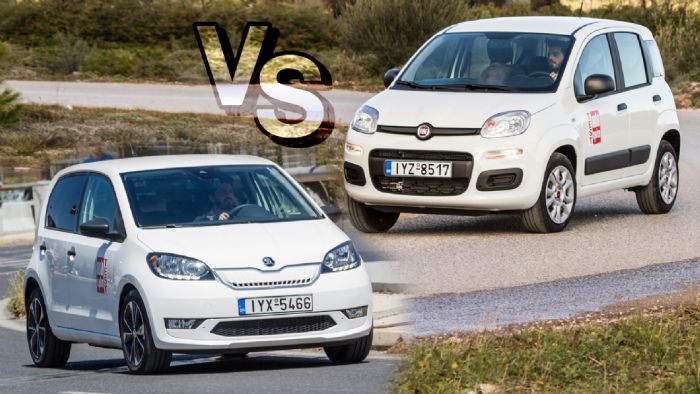 Fiat Panda CNG vs Skoda Citigo e iV