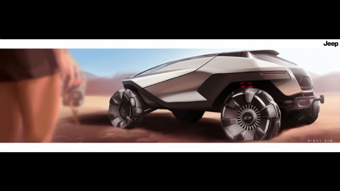 Ένα Jeep από το 2035 Ένα Jeep από το 2035