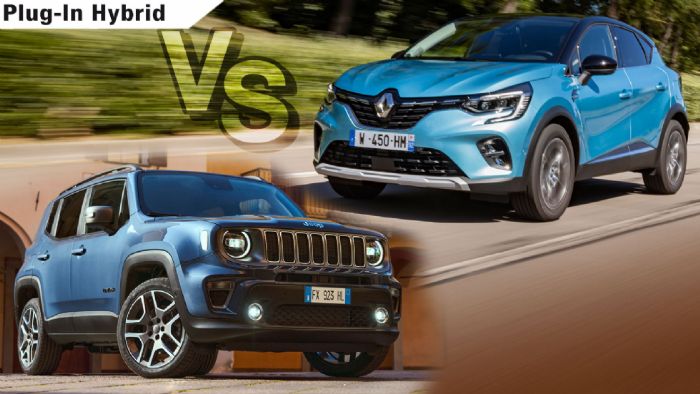 Jeep Renegade 4xe Vs Renault Captur E-Tech