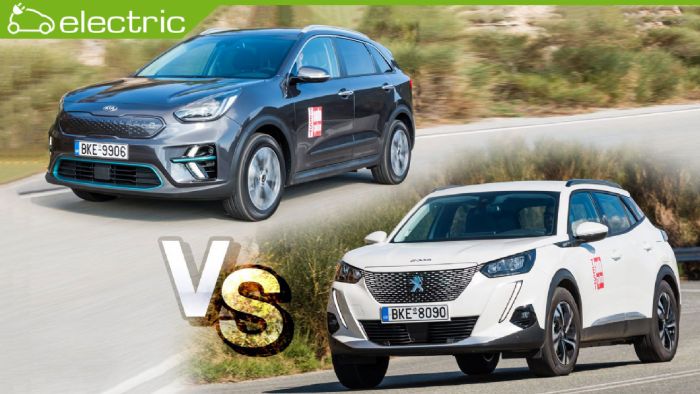 Kia e-Niro Vs Peugeot e-2008