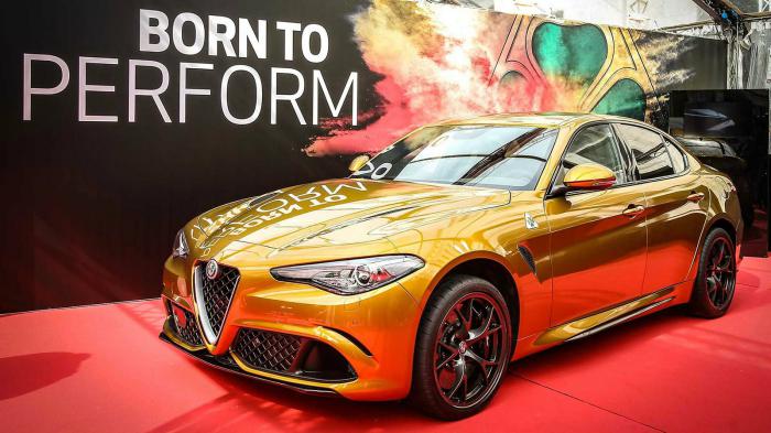 Μια ειδική Alfa Romeo Giulia QV παρουσίασε η ιταλική μάρκα.