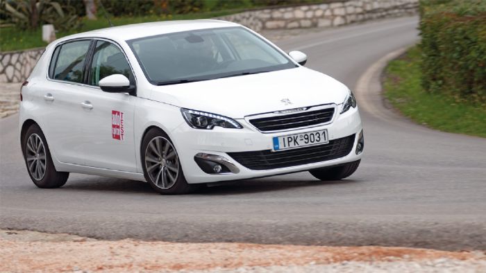 Δοκιμάζουμε το Peugeot 308 με τον πετρελαιοκινητήρα 1,6 λτ. BlueHDi των 120 ίππων.