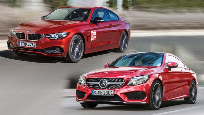 BMW Σειρά 4 Vs Mercedes C-Class Coupe