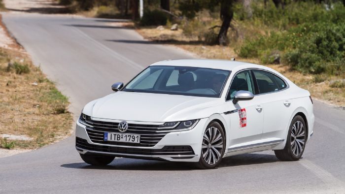 Δοκιμάζουμε το νέο VW Arteon στην έκδοση με τον 2-λιτρο TDI κινητήρα ισχύος 150 ίππων με αυτόματο DSG κιβώτιο διπλού συμπλέκτη. Διαβάστε την άποψή μας στο αναλυτικό μας θέμα.