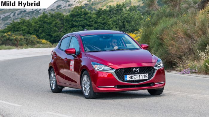 Δοκιμή: Ανανεωμένο Mazda 2 Mild Hybrid