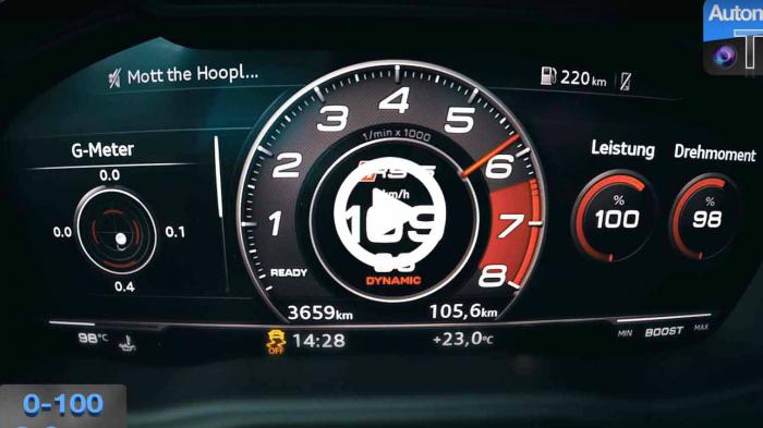 Audi RS5 κάνει τα 0-100 σε.. πόσο;;; Audi RS5 κάνει τα 0-100 σε.. πόσο;;;
