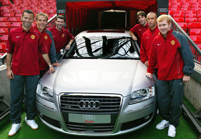 Audi: Συνεργασία με Manchester United