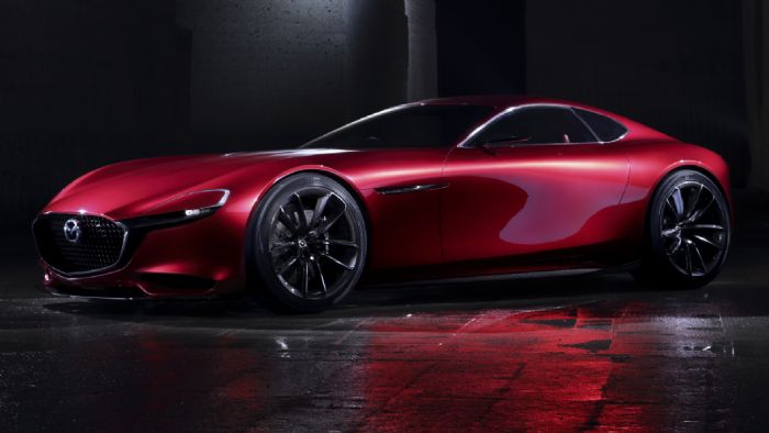 Πηγή έμπνευσης για το νέο Mazda3 θα αποτελέσει το εικονιζόμενο πρωτότυπο RX-Vision Concept.