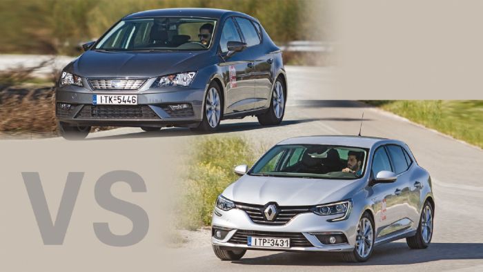 Τα Renault Megane και SEAT Leon αποτελούν δύο ιδιαίτερα ελκυστικές προτάσεις στην μικρομεσαία κατηγορία ακόμα και στις βασικές τους εκδόσεις.