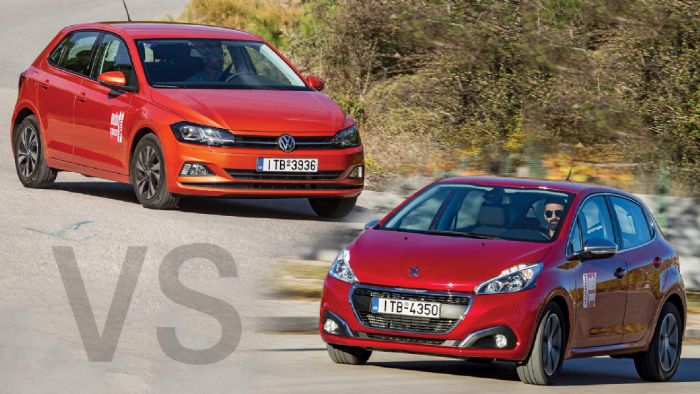 Στο ring του AutoΤρίτη μπαίνουν το Peugeot 208 και Volkswagen Polo σε μια μάχη γεμάτη ανατροπές που το αποτέλεσμα κρίθηκε στα σημεία.