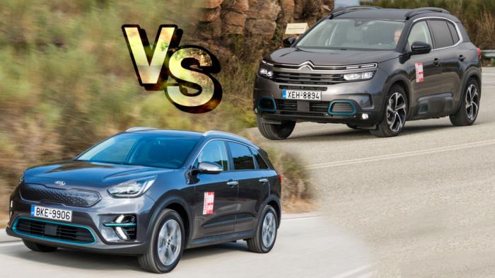 Citroen C5 Aircross Plug-In Vs Kia e-Niro