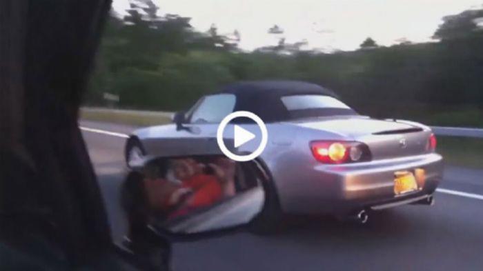 Οδηγός S2000 αντί για 4η έβαλε 2α πάνω σε κόντρα!