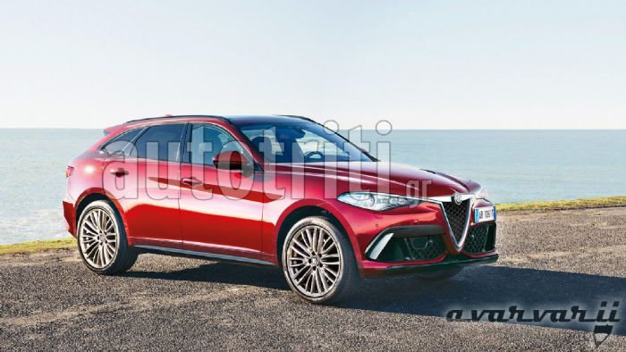Oι ξένοι συνάδελφοι-κατάσκοποι του Auto Τρίτη φαντάζονται το νέο μεγάλο SUV της Oι ξένοι συνάδελφοι-κατάσκοποι του Auto Τρίτη φαντάζονται το νέο μεγάλο SUV της Αlfa ως μία XL Stelvio με επταθέσιο εσωτερικό.