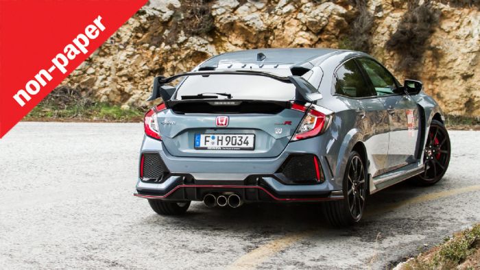 Μήπως να πάρετε τα μάτια σας από αυτό το Civic Type-R και να δείτε πως φαίνεται και κινείτε το πιο «χλιαρό» 1.500 turbo;