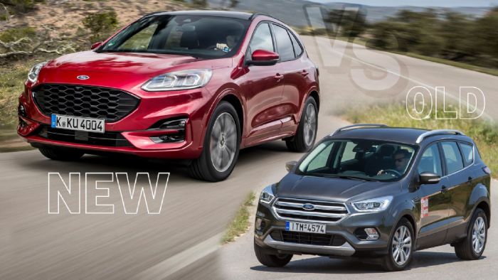 New Vs Old: Νέο Ford Kuga απέναντι στο παλιό