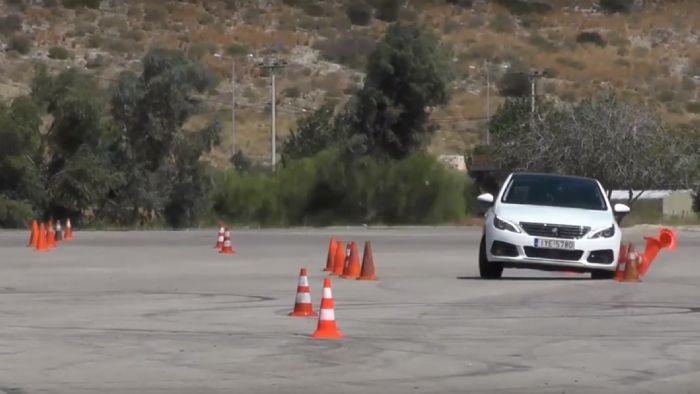 Τεστ αποφυγής κινδύνου: Peugeot 308