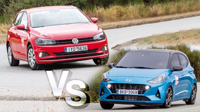 Hyundai i10 Vs VW Polo