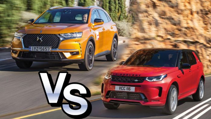 DS 7 Crossback VS Land Rover Discovery Sport