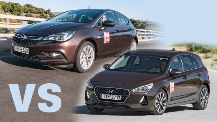 Θέτουμε αντιμέτωπα σε... διελκυστίνδα τα Opel Astra και Hyundai i30 στις diesel εκδόσεις τους με απόδοση 136 ίππων έκαστη. Ποιο μοντέλο θα κερδίσει;