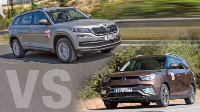 Ανατροπή στη μάχη μεταξύ Skoda Kodiaq και SsangYong XLV. Ποιος είναι ο τελικός νικητής; Εσείς ποιο μοντέλο θα επιλέγατε;