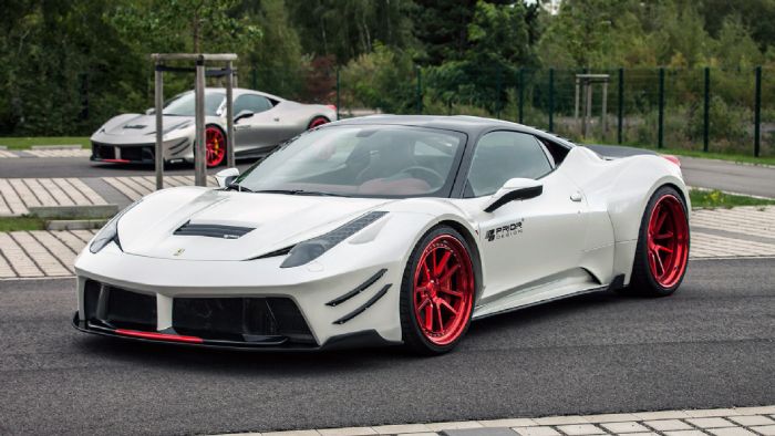 Πρήστηκε η 458 Italia Πρήστηκε η 458 Italia