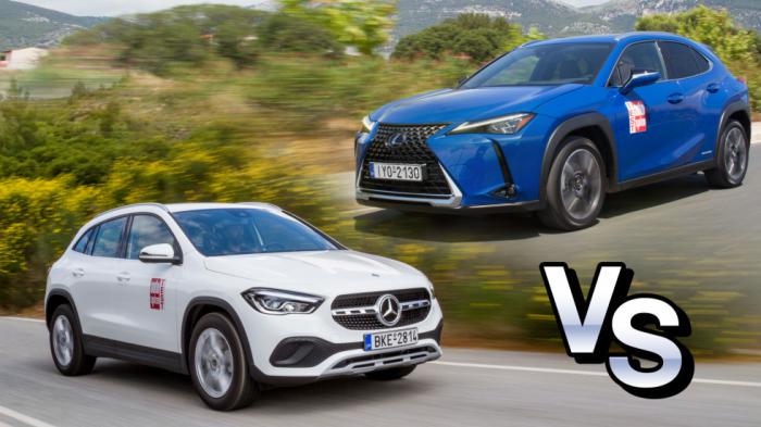 Mercedes GLA Vs Lexus UX