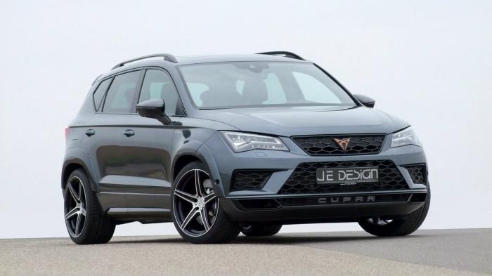 Tο Ateca έχει τώρα μεγαλύτερους θόλους τροχών.