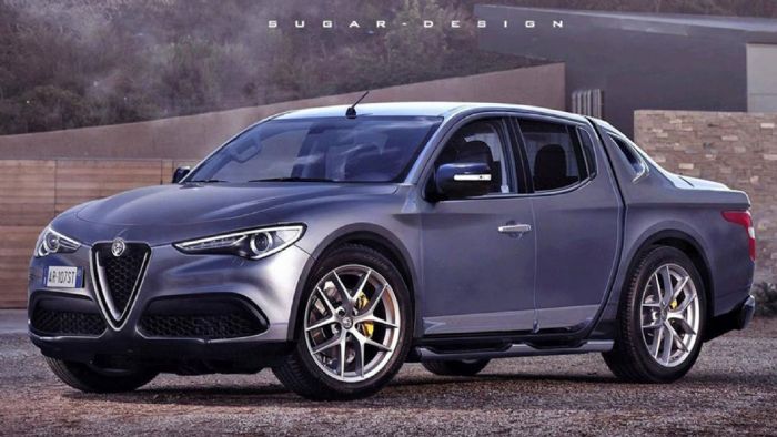 Tι θα έλεγες για Stelvio φορτηγάκι;(+vid)