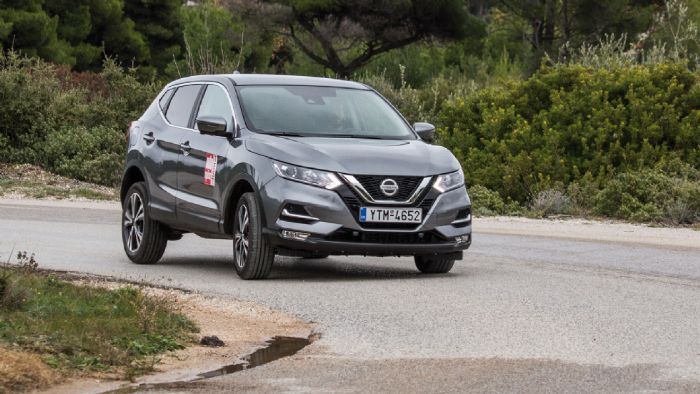 Το Nissan Qashqai είναι το πιο επιτυχημένο εμπορικά crossover μοντέλο στην ελληνική αγορά.