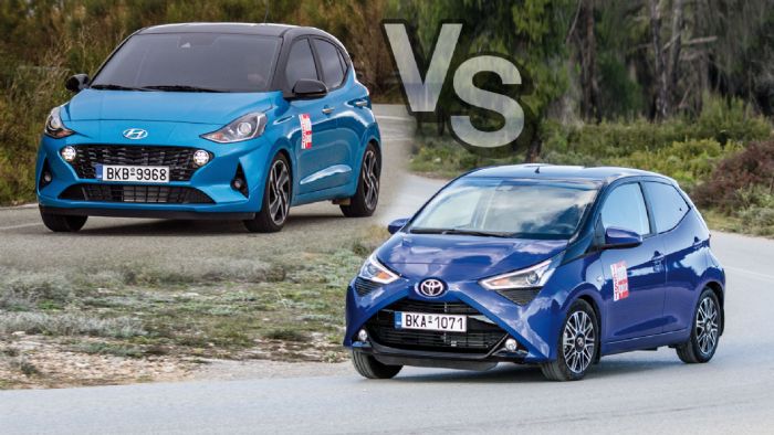 Hyundai i10 Vs Toyota Aygo 