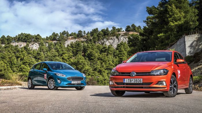 Στην αρένα του AutoΤρίτη μπαίνουν τα Ford Fiesta και VW Polo στις βενζινοκίνητες turbo εκδόσεις τους. Ποιος θα βγει τελικά νικητής; Εσείς ποιο μοντέλο θα επιλέγατε;