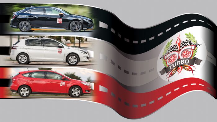 Στο μικροσκόπιο του AutoΤρίτη μπαίνουν τα Honda Civic 1,0 Turbo VTEC - Ford Focus 1,0 EcoBoost και Peugeot 308 1,2 PureTech. Ποιο επικρατεί σε χώρους και ποιο σε εξοπλισμό; Eσείς ποιο προτιμάτε;