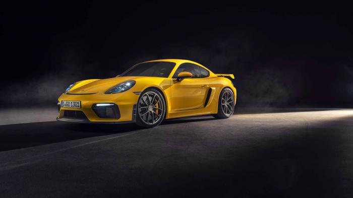 Στην επίσημη παρουσίαση της νέας 718 Cayman GT4 προχώρησε η Porsche.