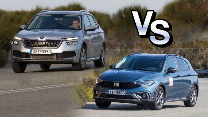 Fiat Tipo Cross Vs Skoda Kamiq