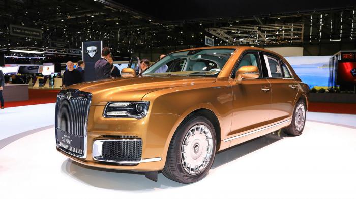 Ντεμπούτο για τη λιμουζίνα του Πούτιν