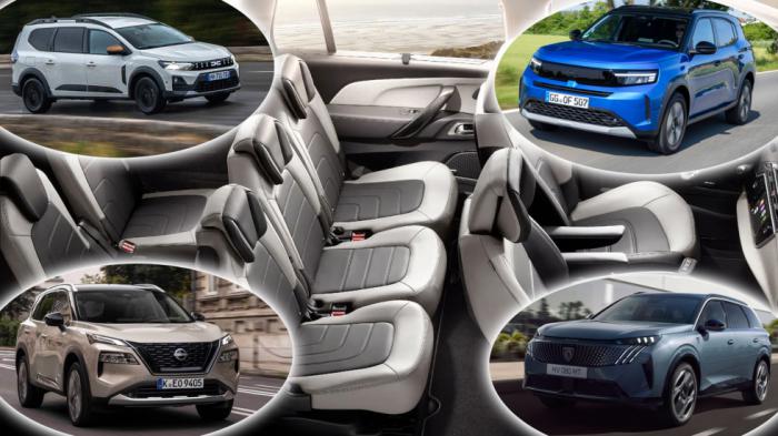 7-θέσια οικογενειακά SUV: 2 προσιτές & δύο «premium» προτάσεις