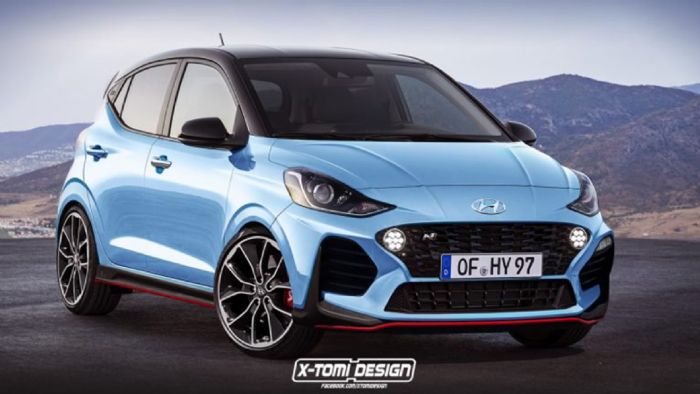 Το Hyundai i10 N; 