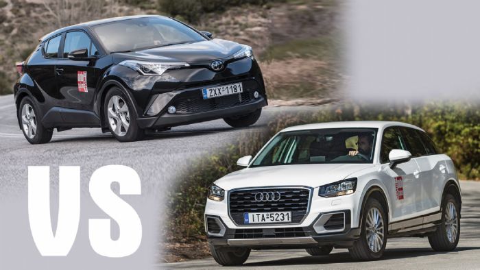 Toyota C-HR Vs Audi Q2