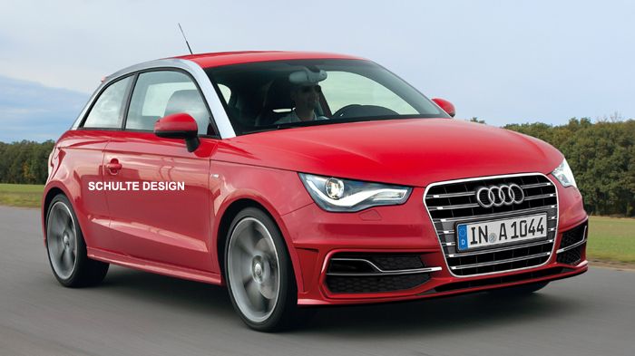 Στην κατασκοπευτική, ηλεκτρονικά επεξεργασμένη εικόνα διακρίνουμε το ανανεωμένο Audi A1, το οποίο θα κάνει ντεμπούτο στη Γενεύη τον Μάρτιο.