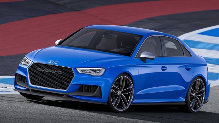 Το Audi A3 clubsport quattro concept έχει φτιαχτεί πάνω στο S3 Sedan και έχει ως στόχο να αναδείξει το δυναμισμό του Α3.