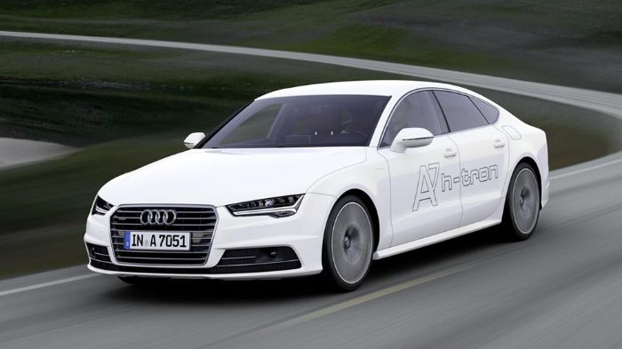 Όταν βρίσκεται στη λειτουργία κυψελών υδρογόνου, το Audi A7 h-tron quattro concept καταναλώνει περίπου ένα κιλό υδρογόνου ανά 100 χλμ., κάτι που αντιστοιχεί σε 3,7 λτ./100 χλμ. συμβατικού καυσίμου. 