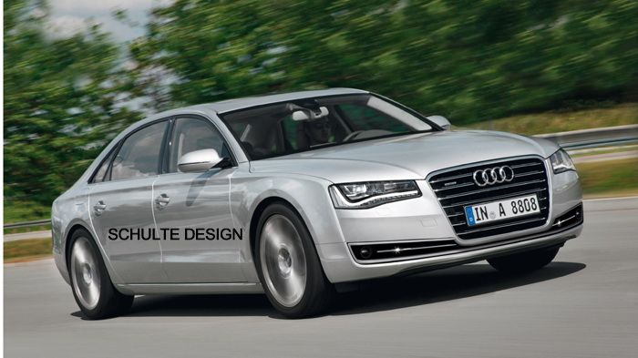 Το ανανεωμένο Audi A8 (αποκλειστική-ηλεκτρονικά επεξεργασμένη φωτογραφία) παρουσιαστεί επίσημα τον Σεπτέμβριο, στην Φρανκφούρτη!