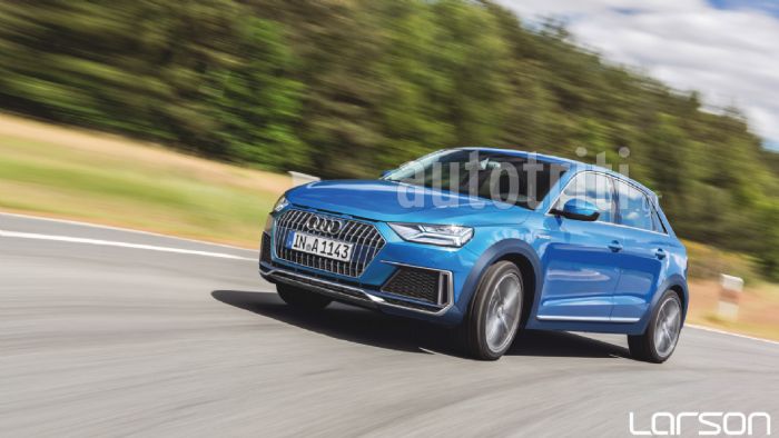ΑΠΟ ΤΟ 2019 AUDI Q1 Μίνι SUV: Το Q1 θα έχει off-road εμφάνιση και την τετρακίνηση προαιρετική.