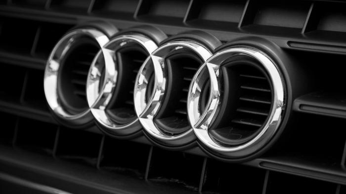 Εδώ βλέπετε το σήμα της Audi όπως είναι σήμερα.