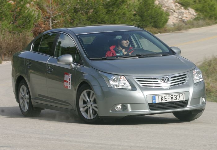 Το Toyota Avensis, με 625 ταξινομήσεις για το 1ο 9μηνο του έτους, κατέχει το 12,3% των πωλήσεων της κλάσης.